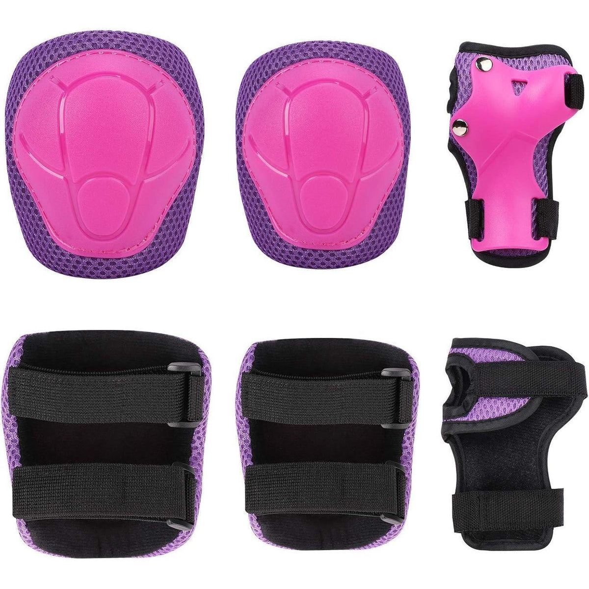 Schonerset Kinder 6-in-1 Rosa/Lila für 3-7 Jahre