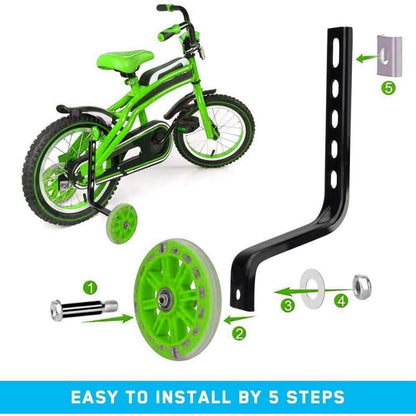 Fahrrad Stützräder Kinder & Erwachsene – Verstellbar & Stabil