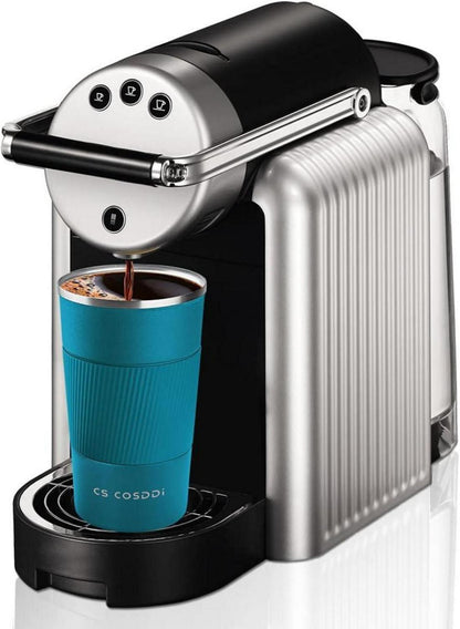 CS COSDDI Thermobecher Edelstahl Travel Mug 18oz/510ml Vakuum isoliert auslaufsicher Blue