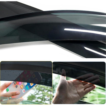 Windabweiser Toyota Hilux Vigo 2005-2014 Smoke Schwarz