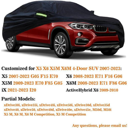 Auto Abdeckplane für BMW X5/X6/X5M/X6M (2007-2026) – Wasserdicht & Schutz