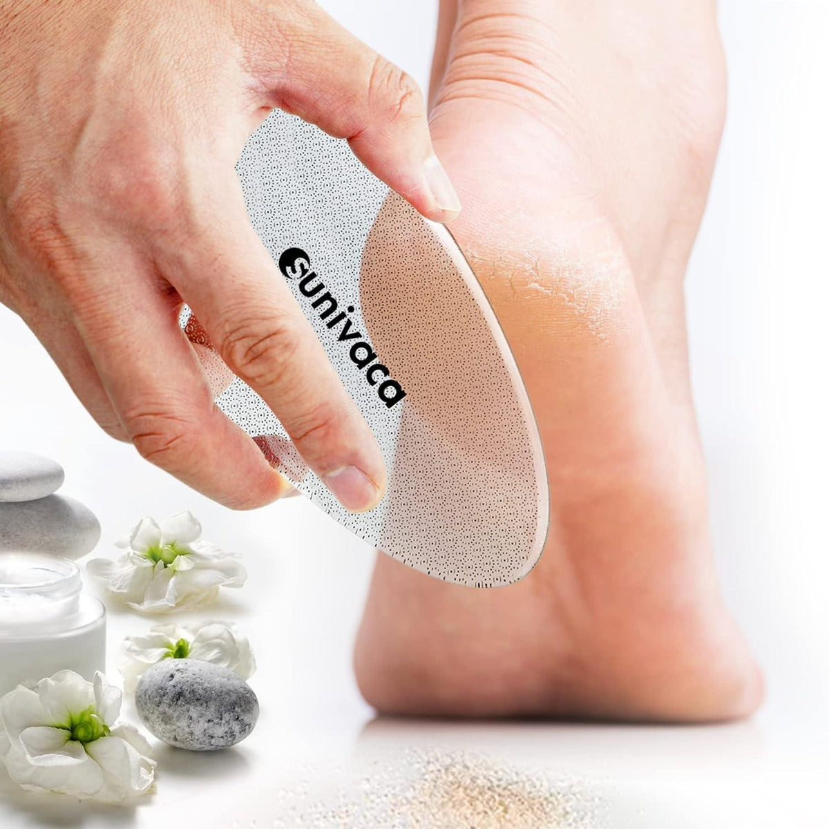 Nano Glas Hornhautentferner – Für Samtweiche Füße & Professionelle Fußpflege