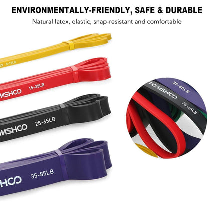 Fitnessbänder Terrabänder Resistance Bands Set 4 Stück