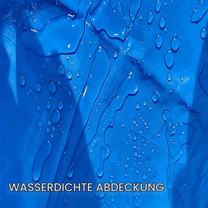 Rechteckige Poolabdeckung 400x211 cm, Wasserdicht & Winddicht