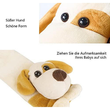 2x Gurtpolster Auto Kinder – Cartoon Hund Design