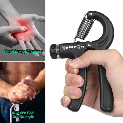 Handtrainer Set: Einstellbarer Griffkraft-Trainer für Sport & Therapie