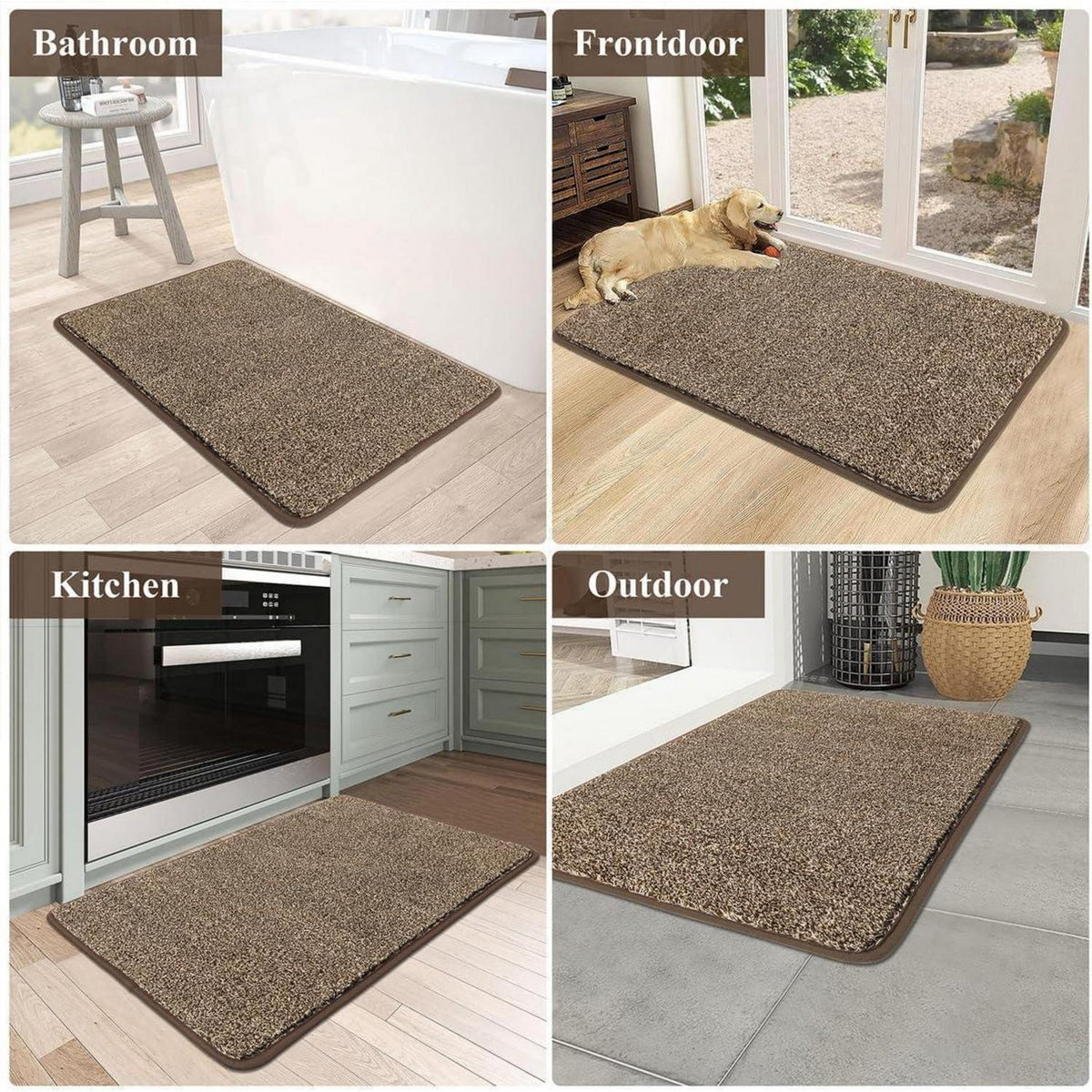 Schmutzfänger Fußmatte 60x90cm – Waschbar & Rutschfest