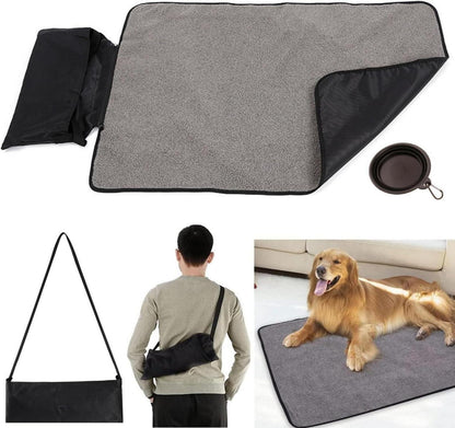 Faltbare wasserdichte Haustierdecke 100x70 cm Hund Katze Outdoor