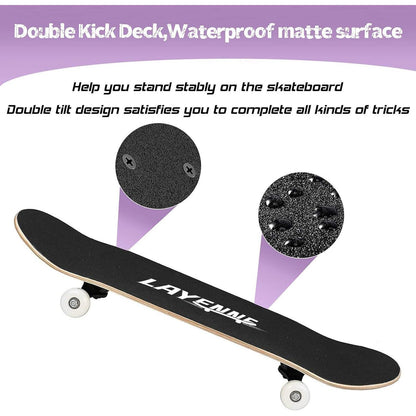 Skateboard Blitz 31x8 Zoll 8-lagiges Ahornbrett Kids