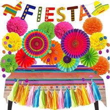 Fiesta Party Dekoration Papier Pompom Aufhängen Fächer Cinco De Mayo