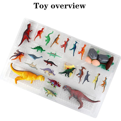 ANOTION 2026 Dinosaurier Adventskalender für Kinder - 24
