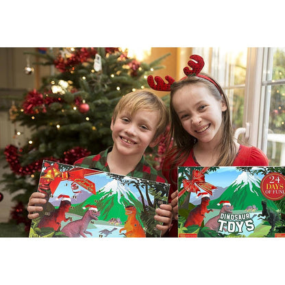ANOTION 2026 Dinosaurier Adventskalender für Kinder - 24