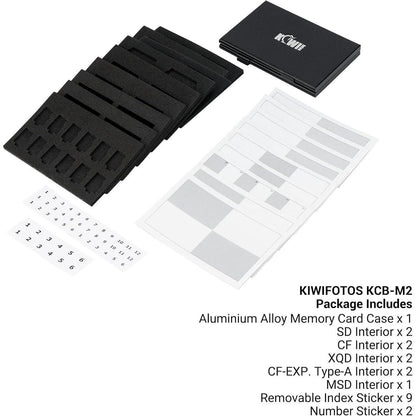 Speicherkarten-Etui für SD MicroSD CF XQD CFexpress Karten