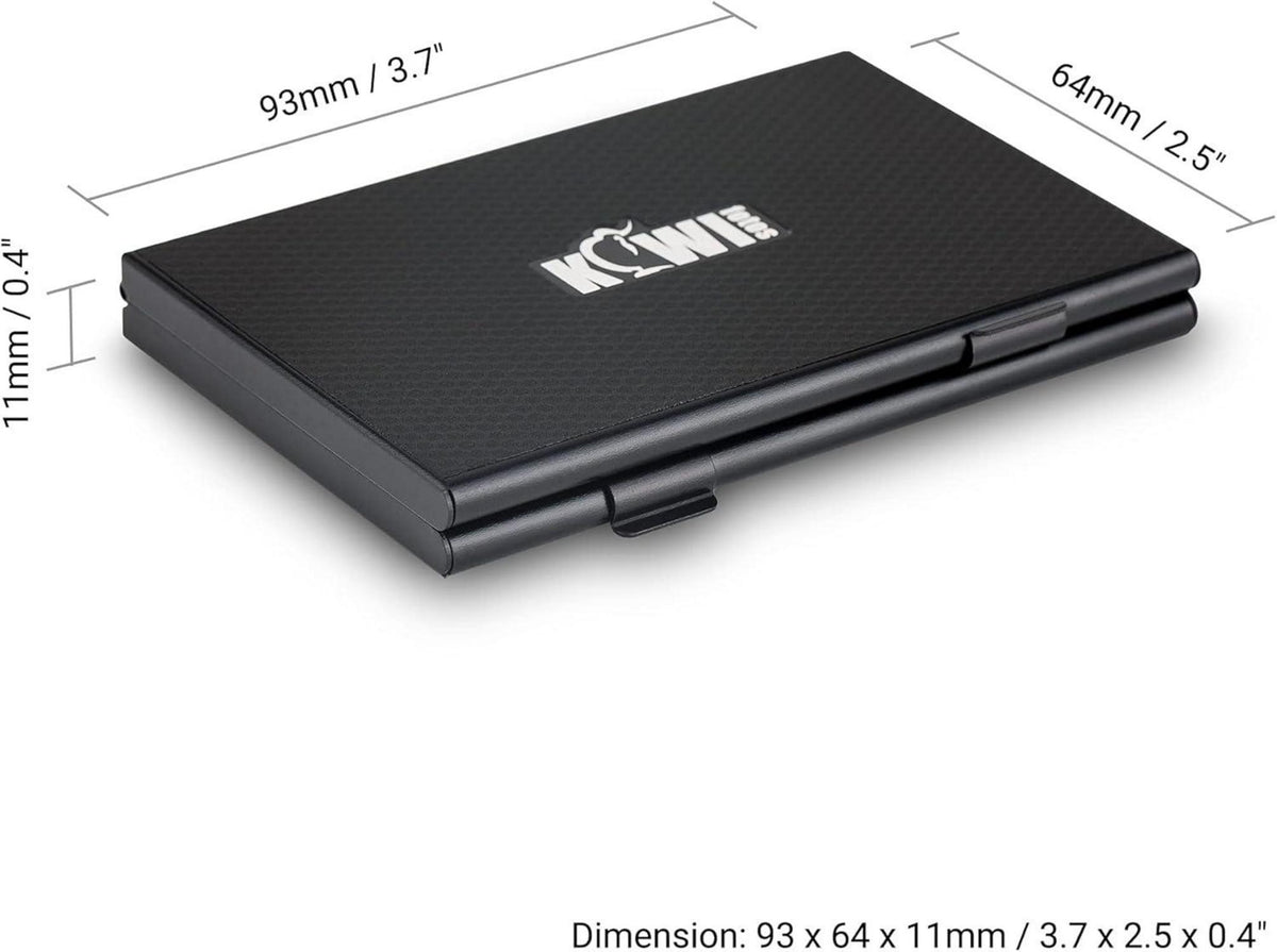 KIWIFOTOS Speicherkarten-Etui für SD MicroSD CF XQD CFexpress Karten