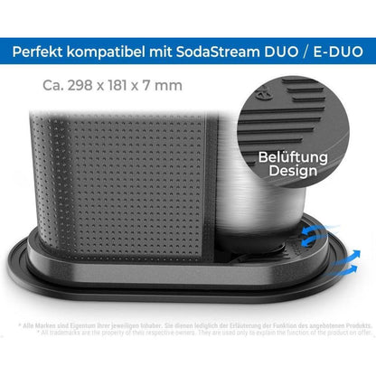 Silikon Abtropfmatte für SodaStream Duo - wasserdicht