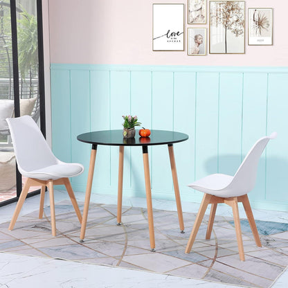 Essgruppe mit Esstisch & 2 Stühlen – Modernes Design