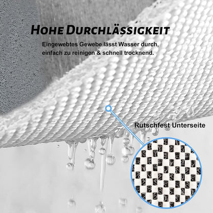 Rutschfeste Duschmatte 60x60cm – Schnelltrocknend & Hygienisch