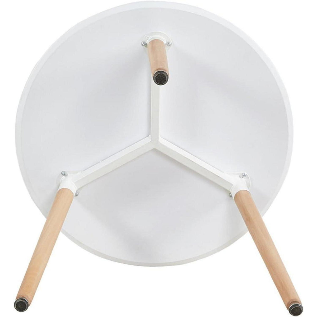 Essgruppe skandinavisch: Tisch 80x80cm + 2 Stühle