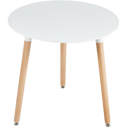 Essgruppe mit Tisch und 2 Grau Stühlen – Skandinavisches Design