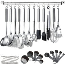 Küchenutensilien Set 38-teilig Edelstahl Spülmaschinenfest