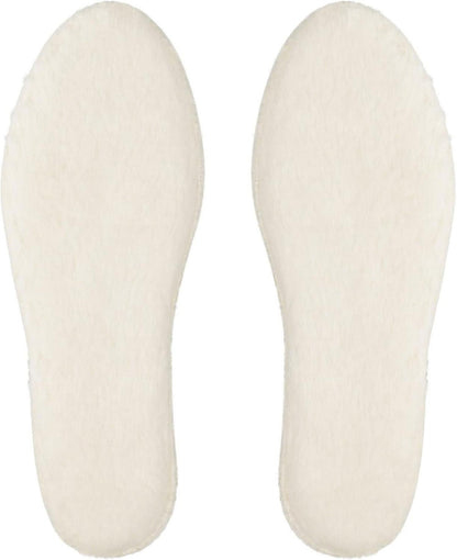 Lammfell Einlegesohlen Warme Wolle Winter Sohlen für Schuhe
