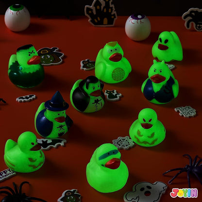 JOYIN 12 leuchtende Halloween-Gummienten für