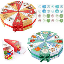 Kesote Adventskalender 24 Boxen 2 x 12 Tage Weihnachten