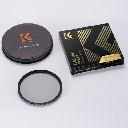 Black Mist Filter 52mm – Optisches Glas für Video & Portrait