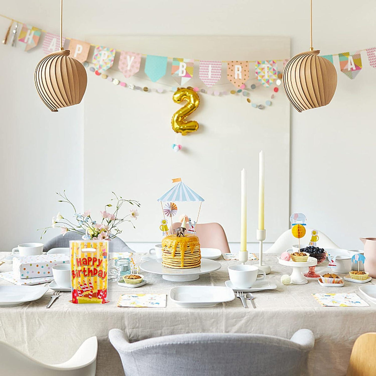 25 Geschenktüten für Kindergeburtstag, Hochzeiten, Weihnachten