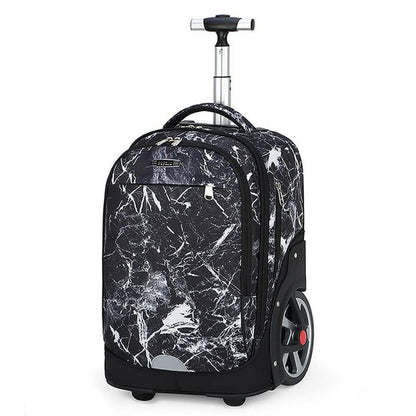 Schulrucksack mit Rädern für Kinder – Großer Stauraum & Trolley