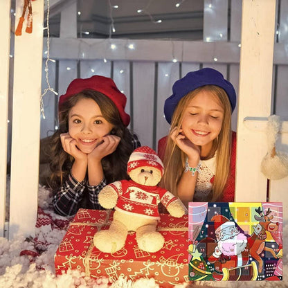 Adventskalender Schmuck Mädchen 2026 – 2 Armbänder & 22 Anhänger