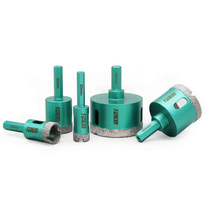 Diamantbohrer Set 20-68mm für Fliesen & Granit