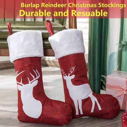 Weihnachtsstrumpf 2 Stile Große Größe Geschenk Hängende