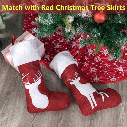 Weihnachtsstrumpf 2 Stile Große Größe Geschenk Hängende