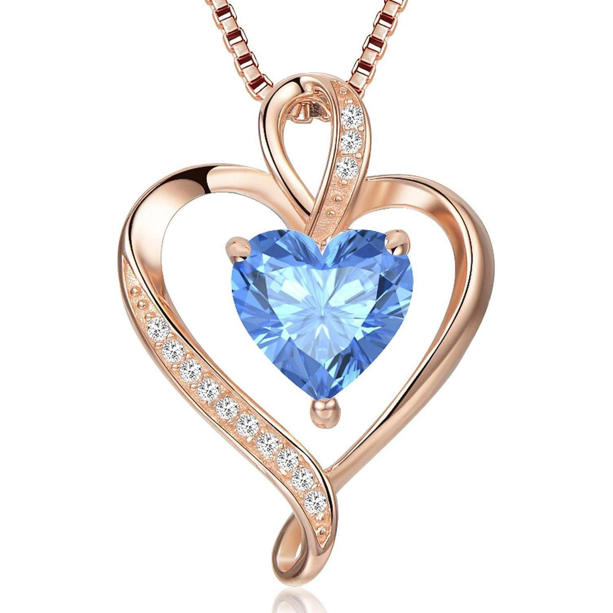 Silber Herz Halskette Damen 925 Sterling Silber Geschenk