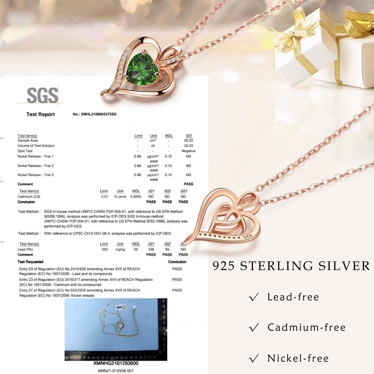 Silber Herz Halskette Damen 925 Sterling Silber Geschenk