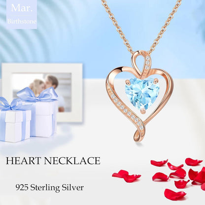 Silber Herz Halskette Damen 925 Sterling Silber Geschenk