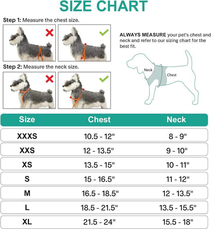 Joytale Reflektierendes Hundegeschirr Air-Mesh Türkis S