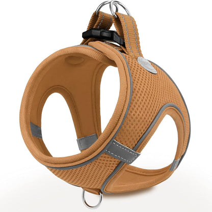Hundegeschirr Air-Mesh Khaki S