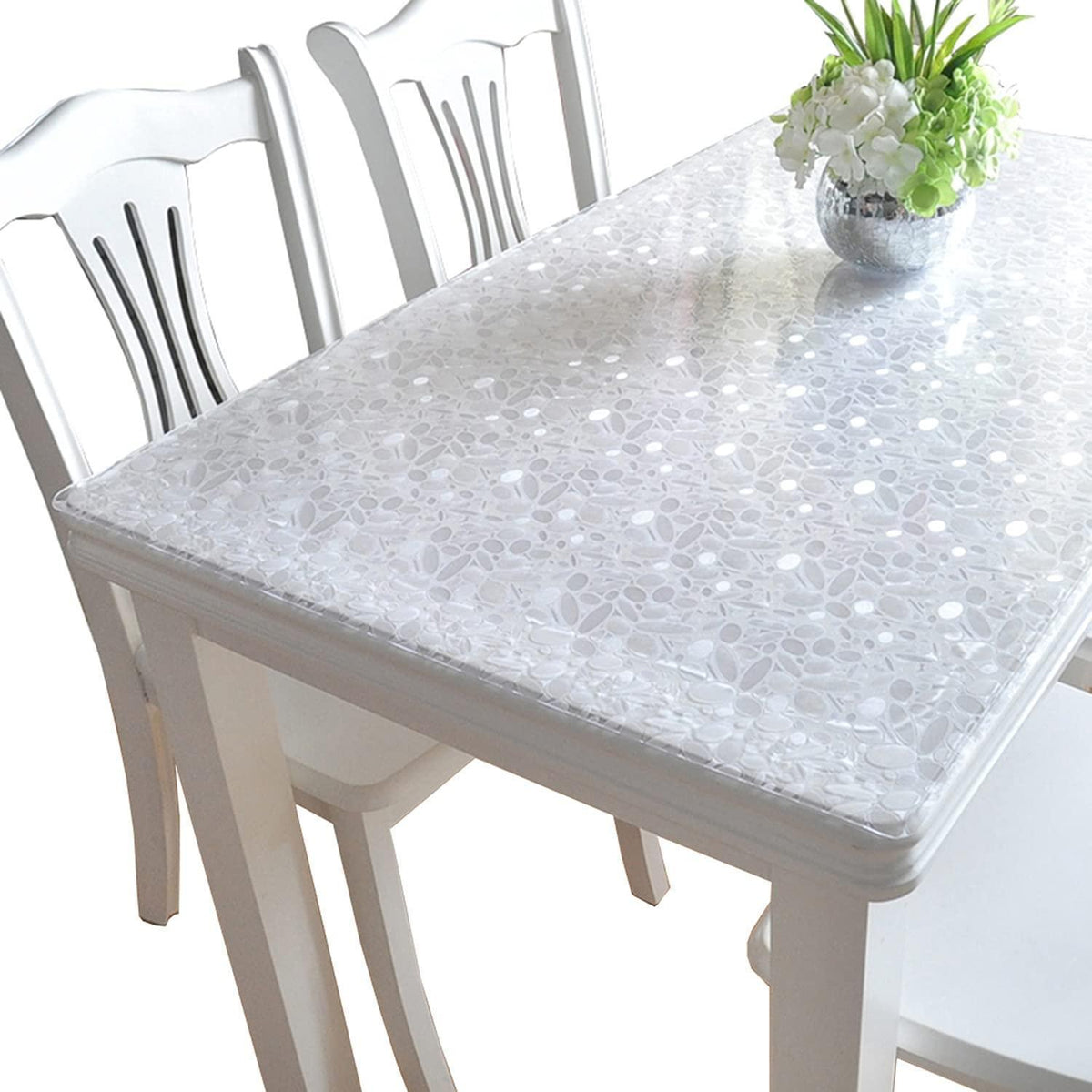 PVC Tischdecke wasserdicht 80x200cm - Tischfolie für Küche & Co.