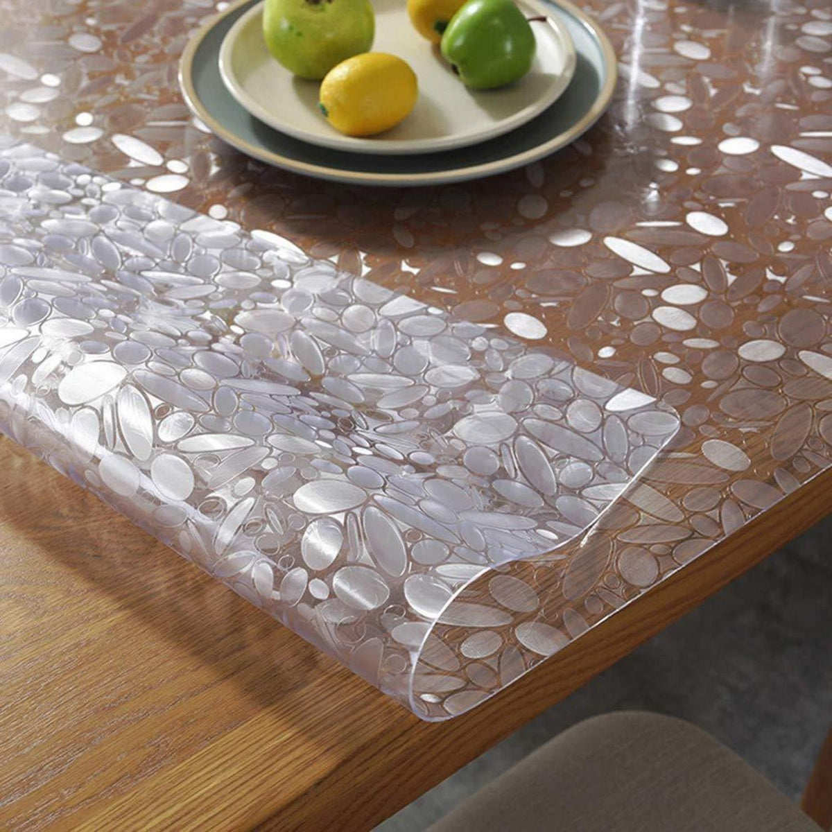 PVC Tischdecke wasserdicht 80x200cm - Tischfolie für Küche & Co.