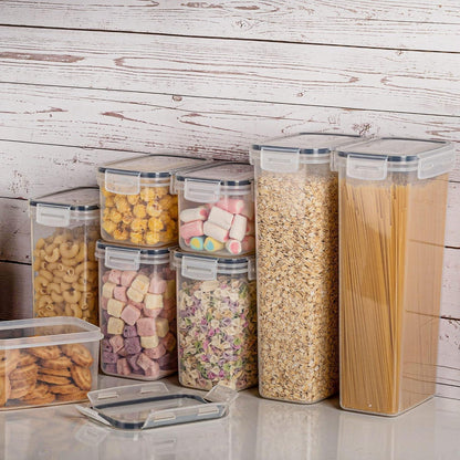 Vorratsdosen Set 32 Stück luftdicht BPA-frei mit Etiketten