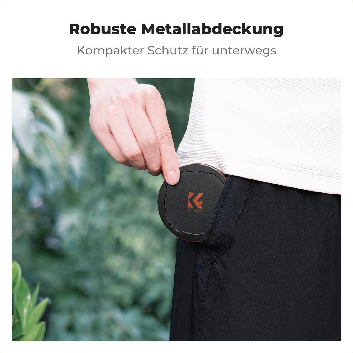 Filterset CPL & UV 72mm mit Objektivdeckeln und Tasche