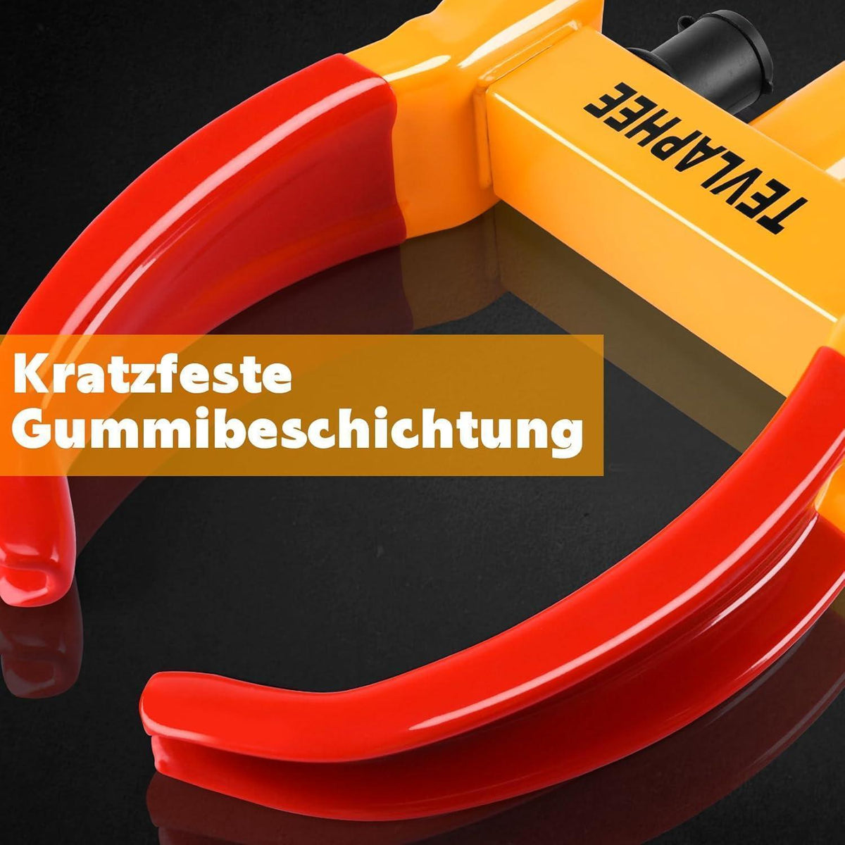 Radkralle 2er-Pack für PKW, Wohnwagen, Anhänger – Diebstahlschutz