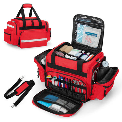 Trauma Tasche Rot – Erste Hilfe Set für Outdoor & Notfälle