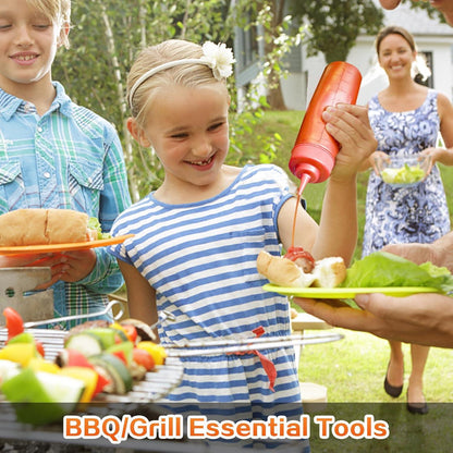 Grillspachtel Set Edelstahl 8-teilig BBQ Zubehör Profi Grillwender Kit