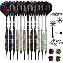 Turnart Dartpfeile Set 18g Kunststoffspitze 9