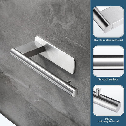 Toilettenpapierhalter Edelstahl Selbstklebend Modern