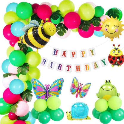 Garten Geburtstagsdeko Kinder Party Dekoration Biene Schmetterling