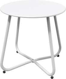Runder Garten Beistelltisch Kaffeetisch Outdoor